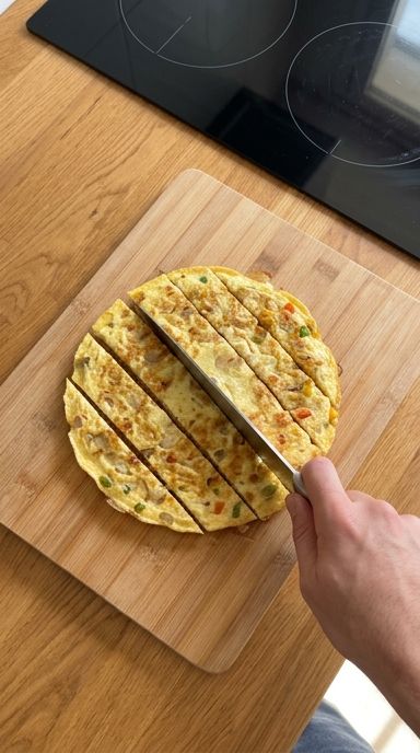 Deditos de Omelette - Paso 4