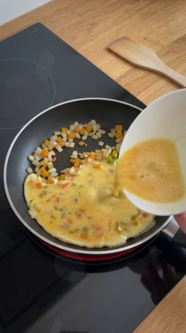 Deditos de Omelette - Paso 3