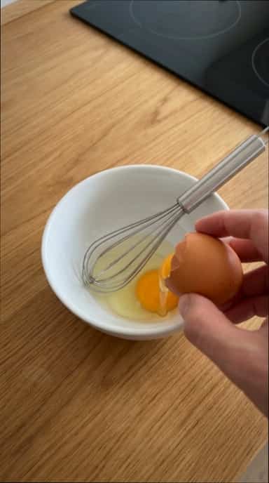 Deditos de Omelette - Paso 1