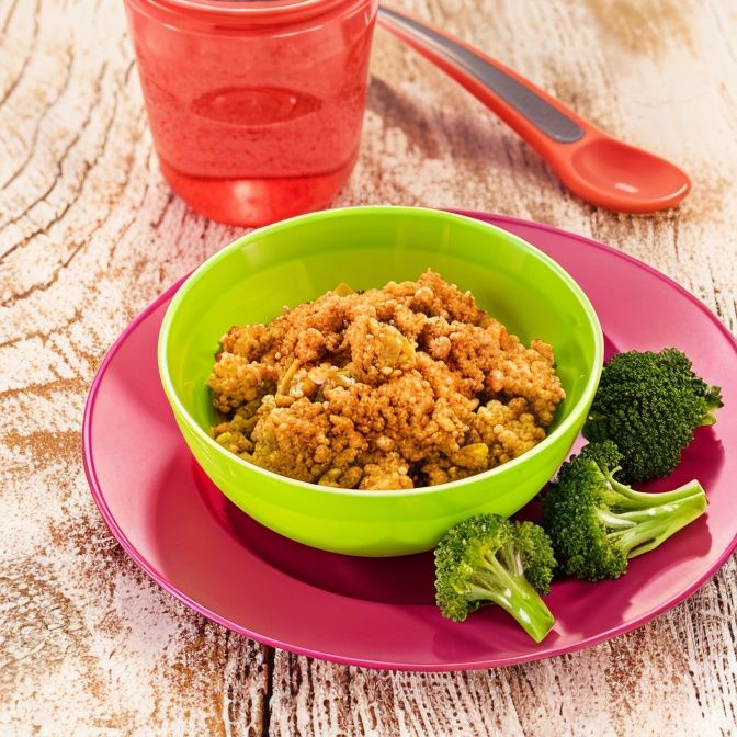 Pasta con chícharos y jamón