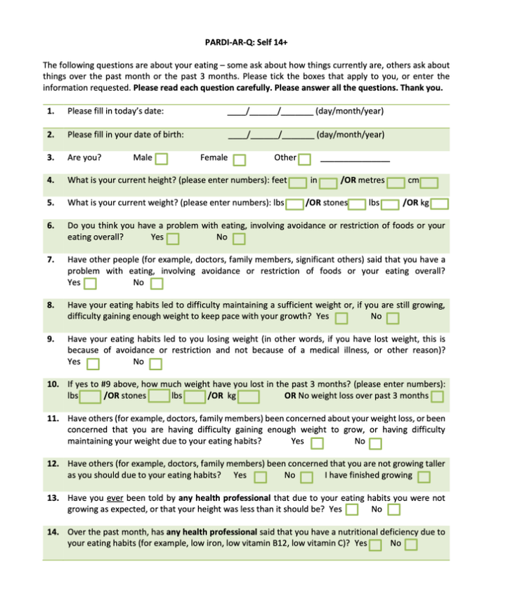 Screening for Eating Disorders: Never Miss a Diagnosis