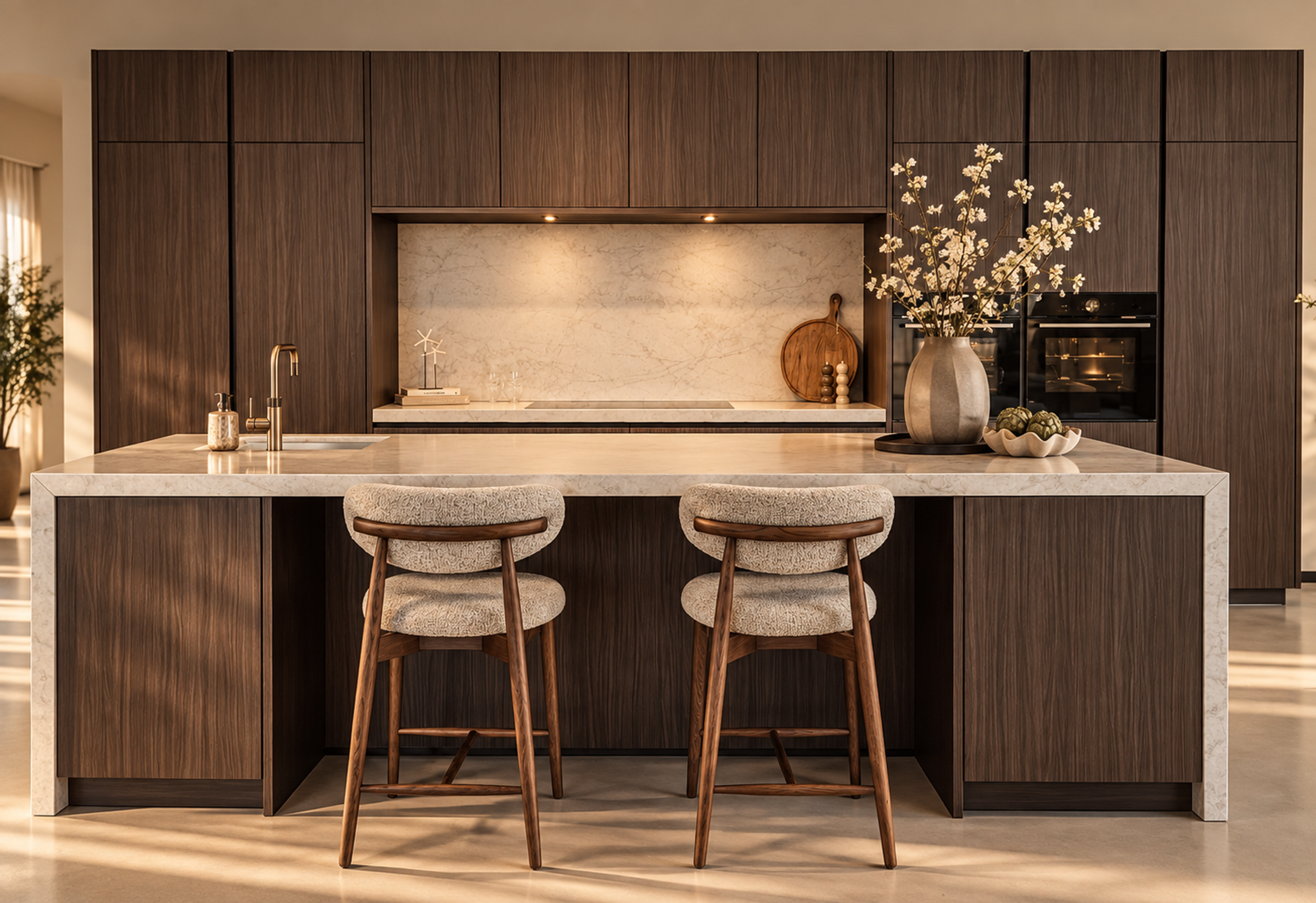 Milano keuken in de showroom van Kookwereld Goes