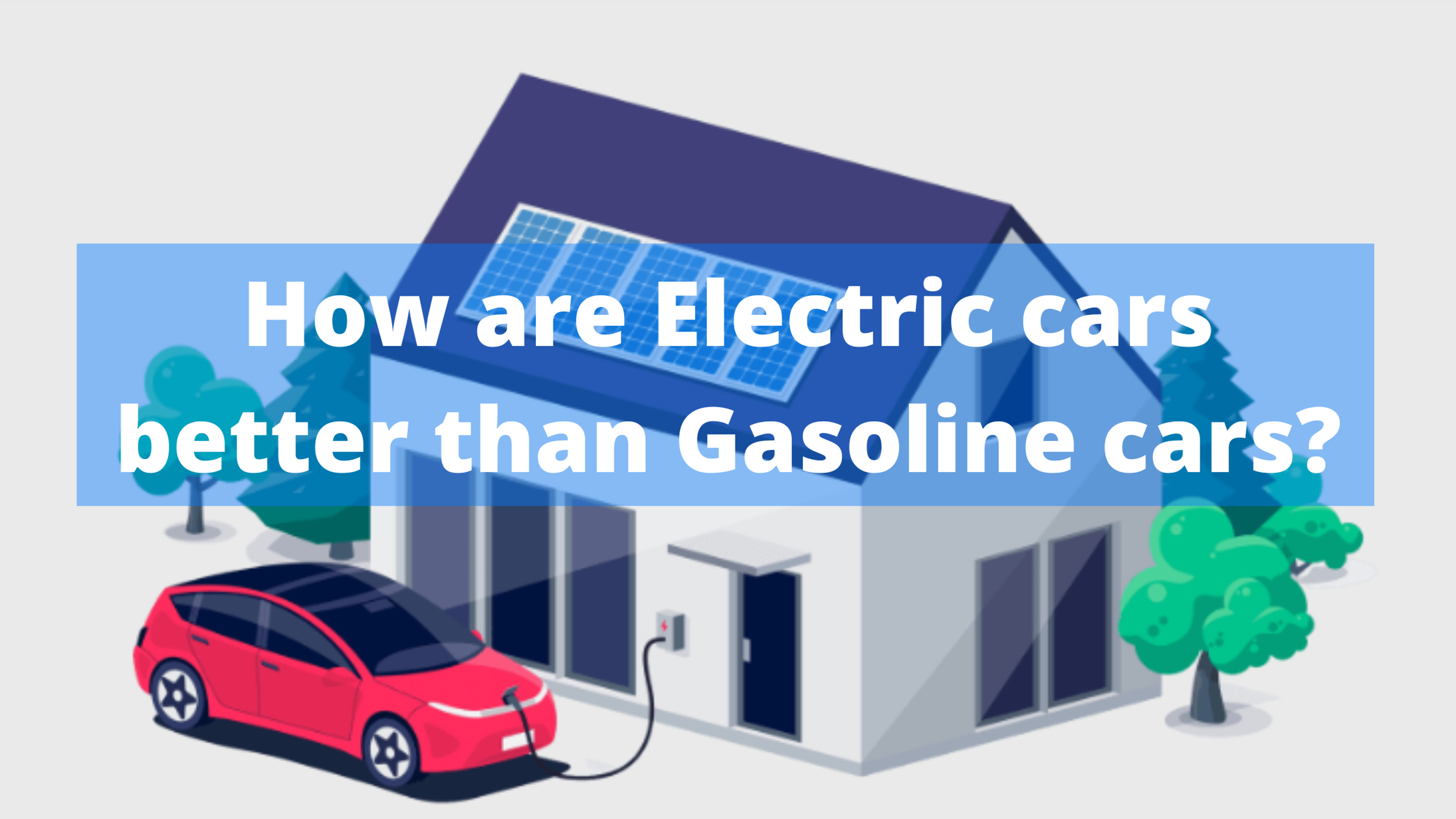 Electric vehicle and solar, EV and PV, Electric vehicle charging from solar