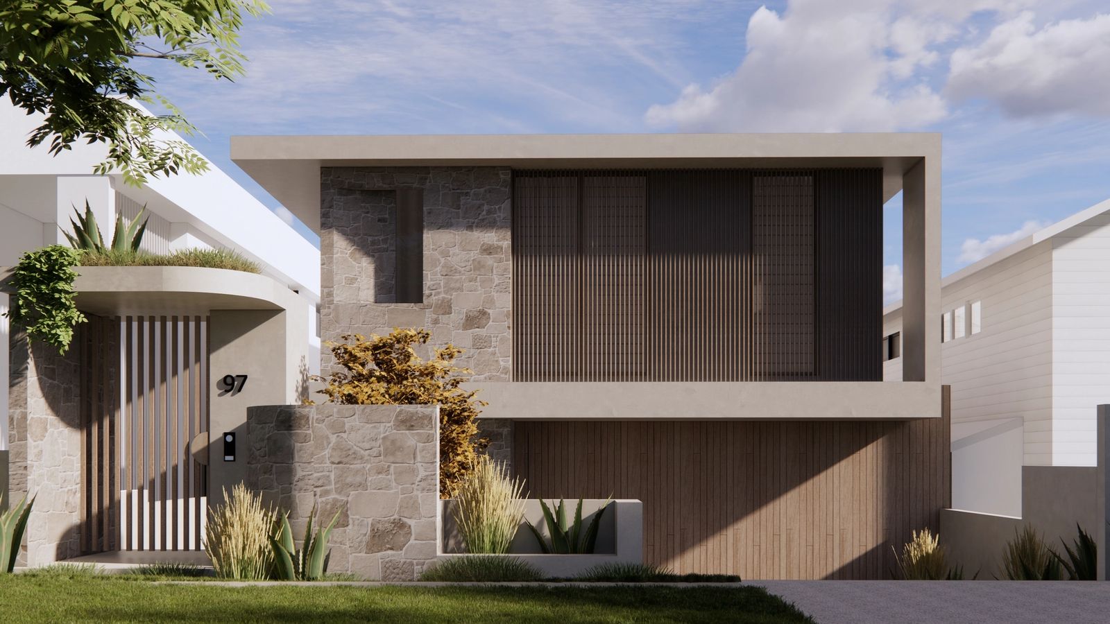 Architecturally designed custom luxury home in Ashgrove, Brisbane, built by Pilgrim Homes