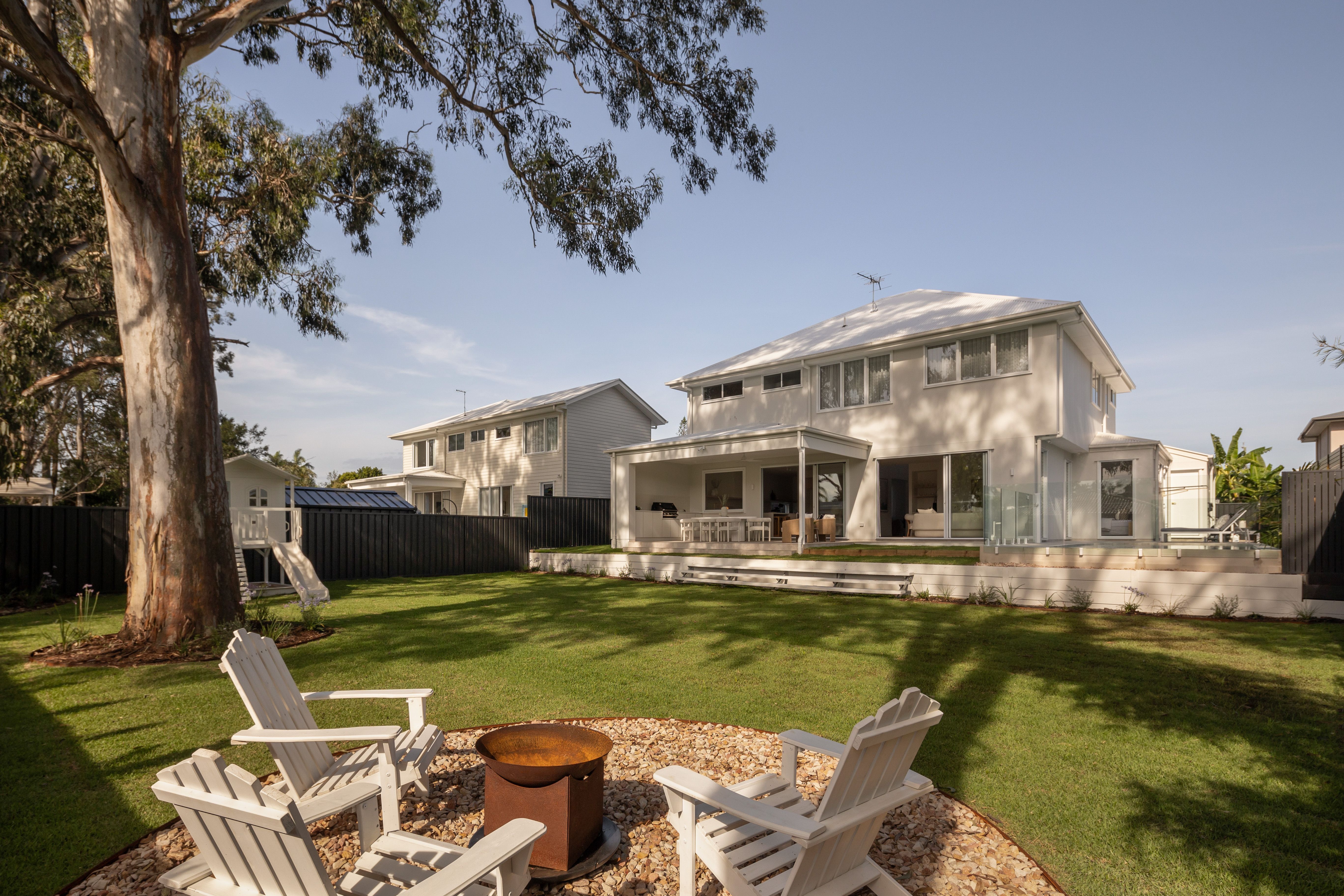 Luxury outdoor living in Tingalpa home, Brisbane built by Pilgrim Homes