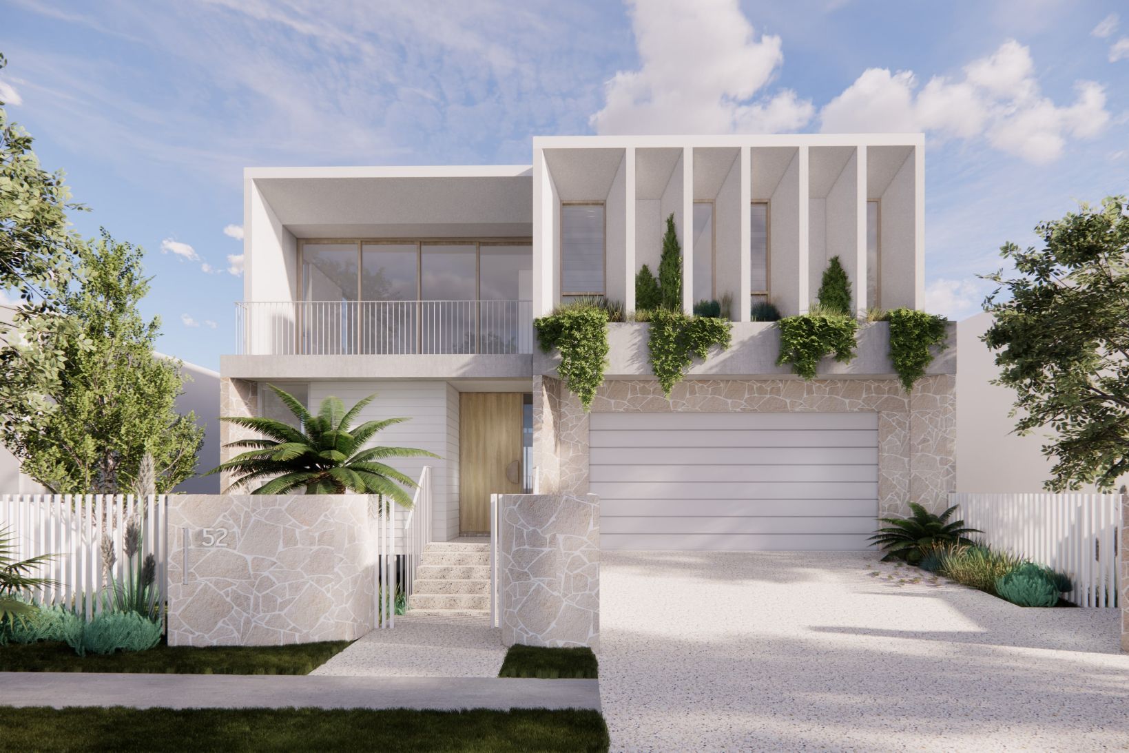 Luxury home on Melbourne Avenue in Camp Hill, Brisbane designed by Pilgrim Homes