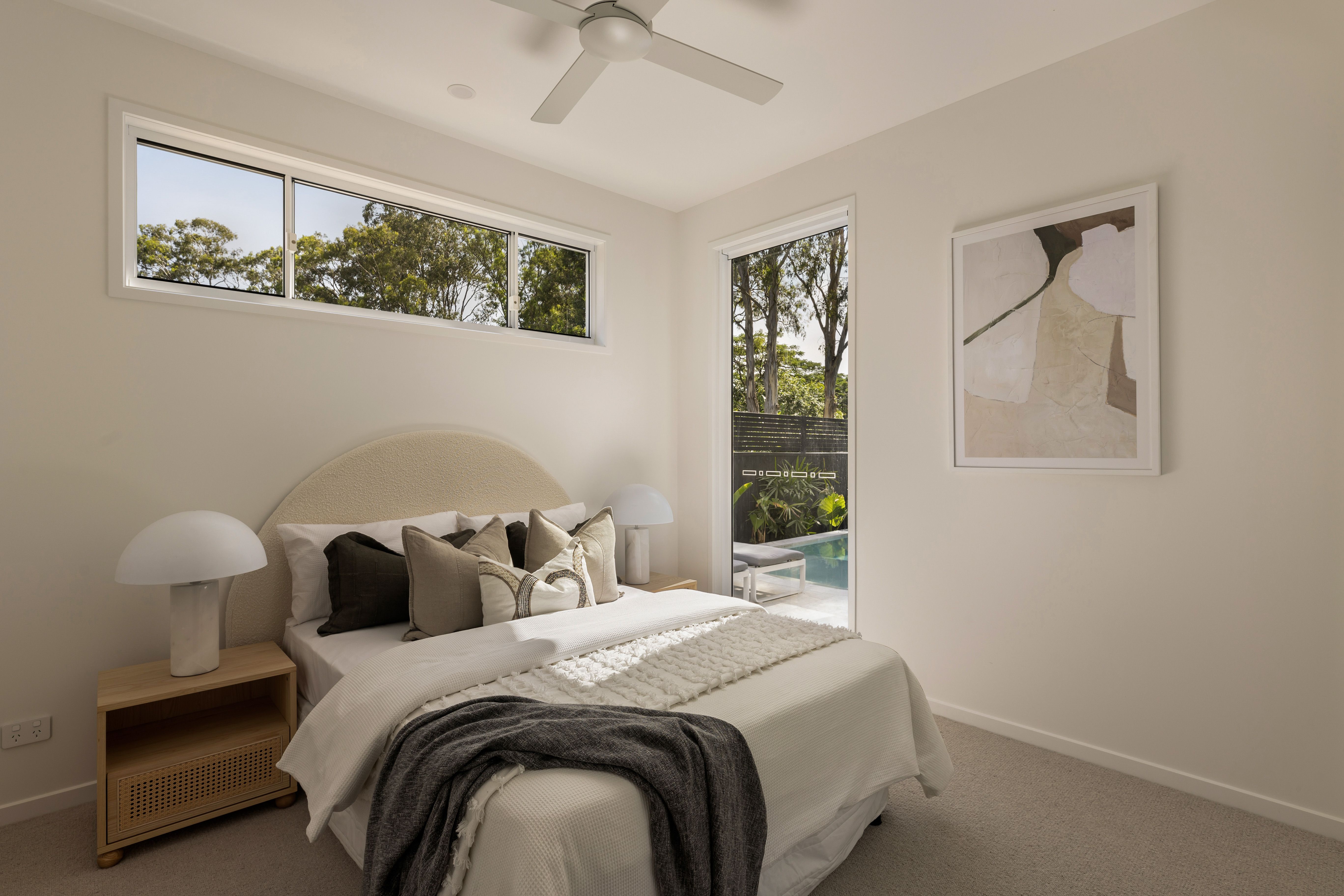 Resort pool Tingalpa home in Brisbane built by Pilgrim Homes