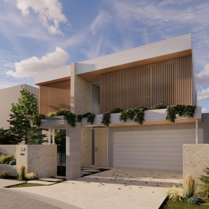 Architecturally designed custom luxury home in Ashgrove, Brisbane, built by Pilgrim Homes