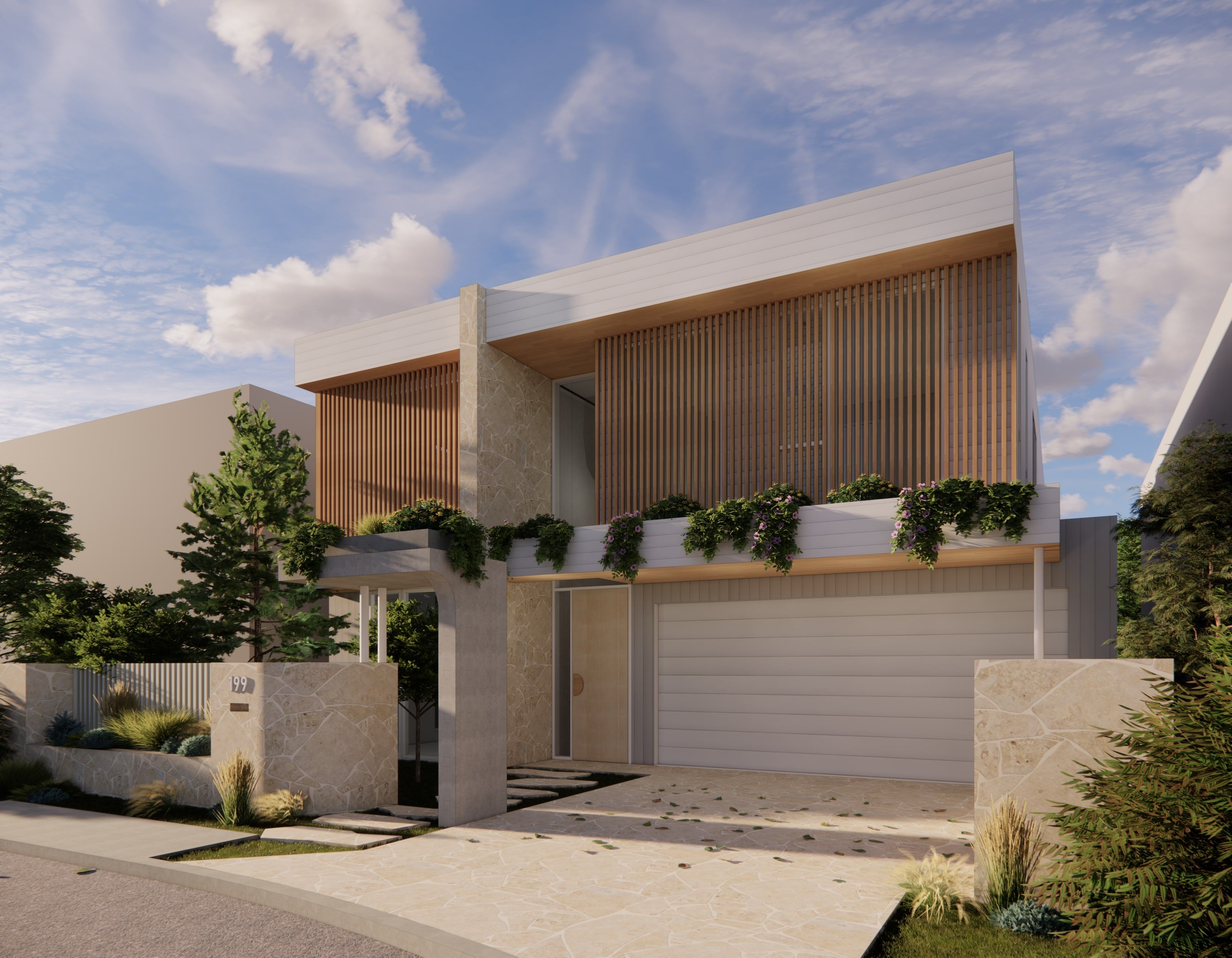 Architecturally designed custom luxury home in Ashgrove, Brisbane, built by Pilgrim Homes