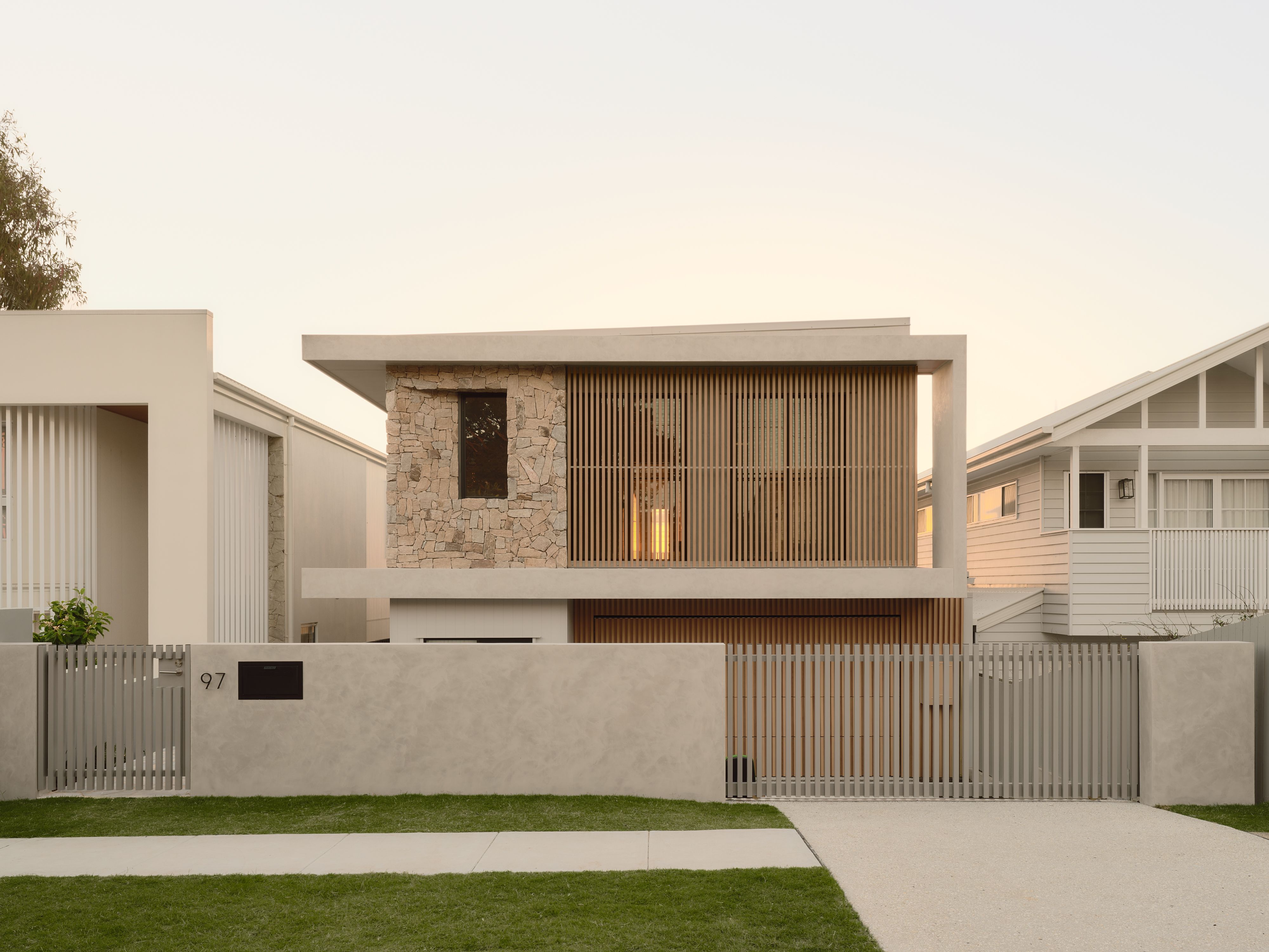 Architecturally designed custom luxury home in Ashgrove, Brisbane, built by Pilgrim Homes