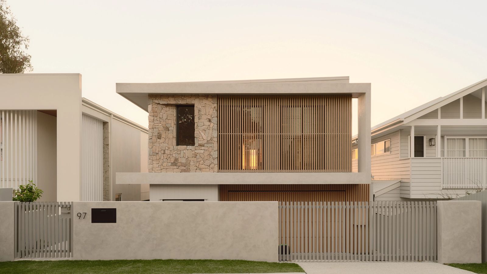 Architecturally designed custom luxury home in Ashgrove, Brisbane, built by Pilgrim Homes