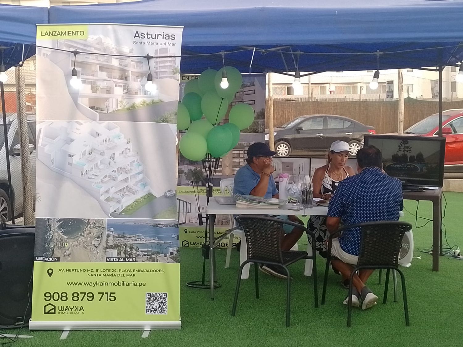 Feria en playa San Bartolo