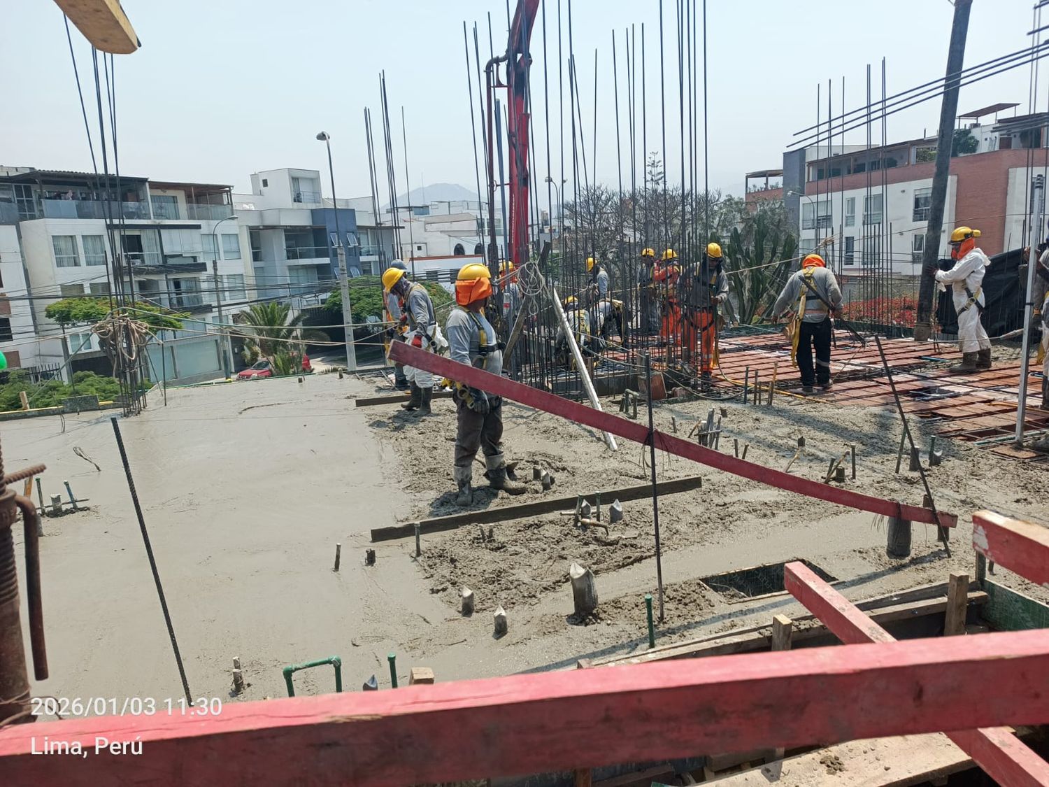 Avanzamos con la obra del proyecto