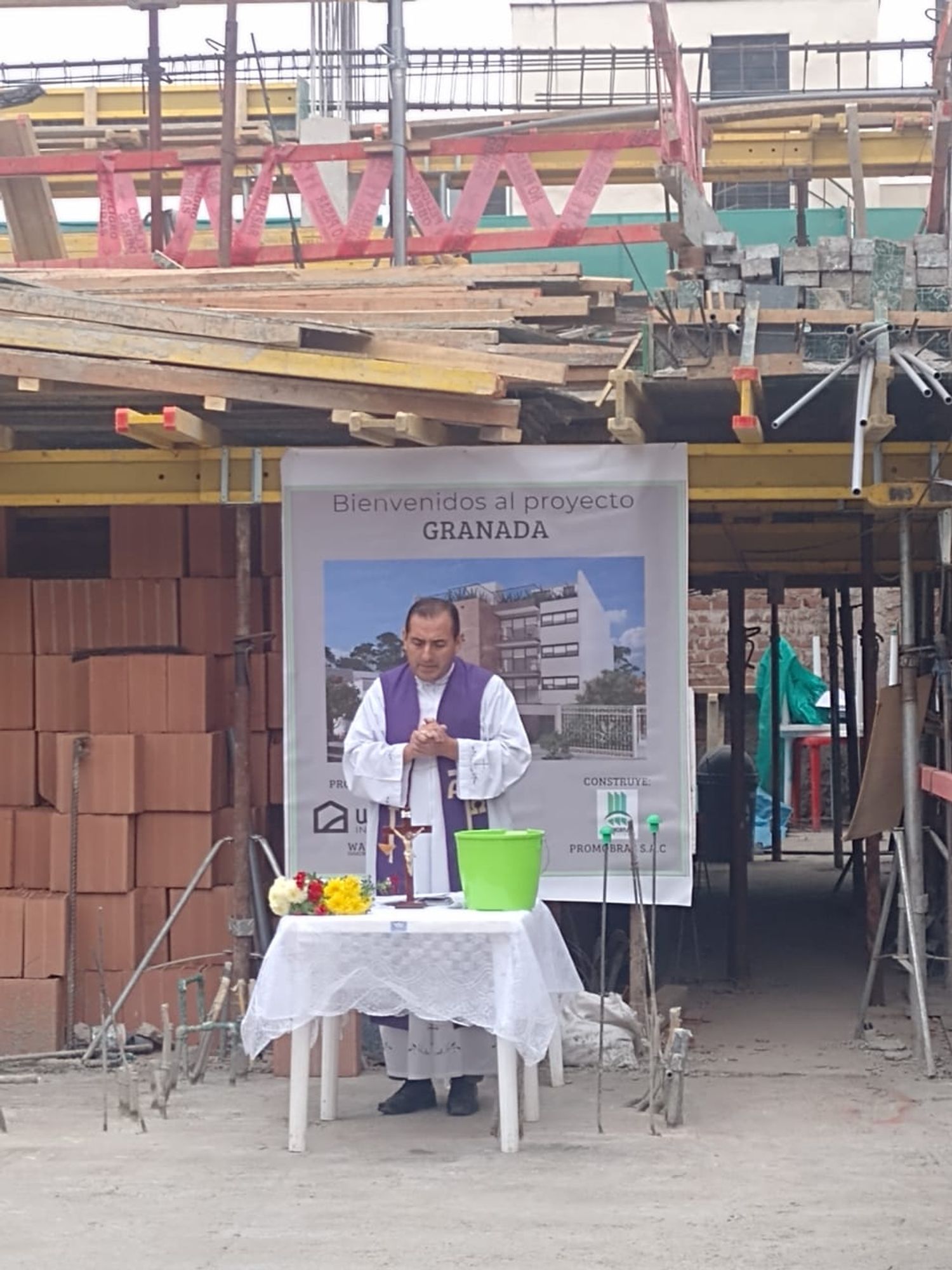 Misa y bendición de obra Granada