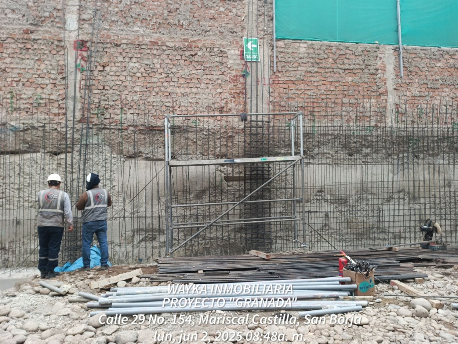Avanzamos con la obra del proyecto