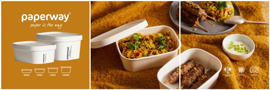 Sustainable Takeaway Packaging: Discover Our Paperway Rectangular Containers