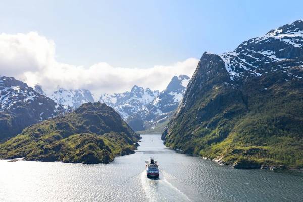 MS Polarys sailing Trollfjorden