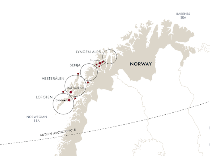 Arctic Norway Itinerary