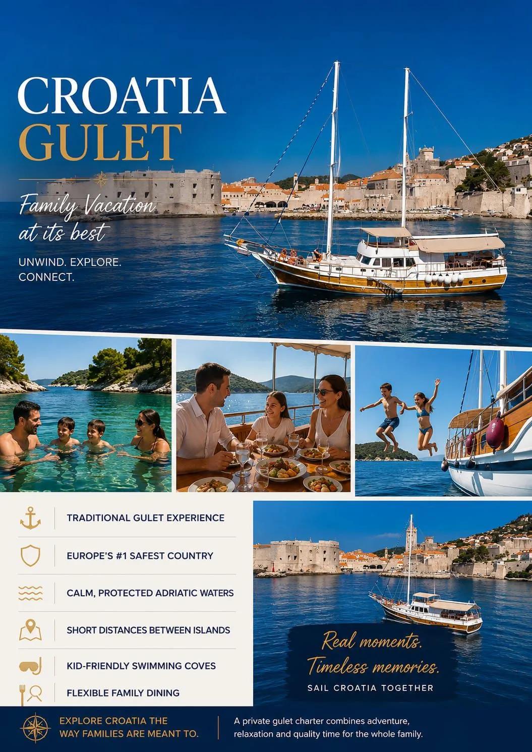 Croatia Gulet - Family Vacation at its best