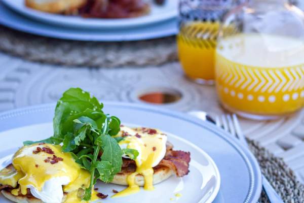 Tasty breakfast at Mont Eco