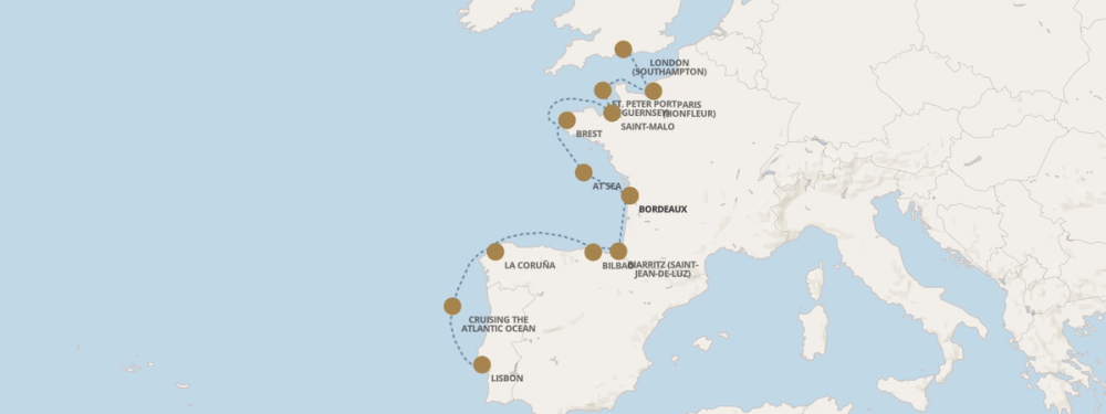 ITINERARY - London to Lisbon