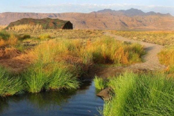 Lake Natron landscape