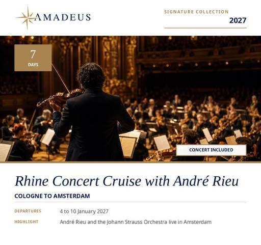 Rhine Concert Cruise with André Rieu