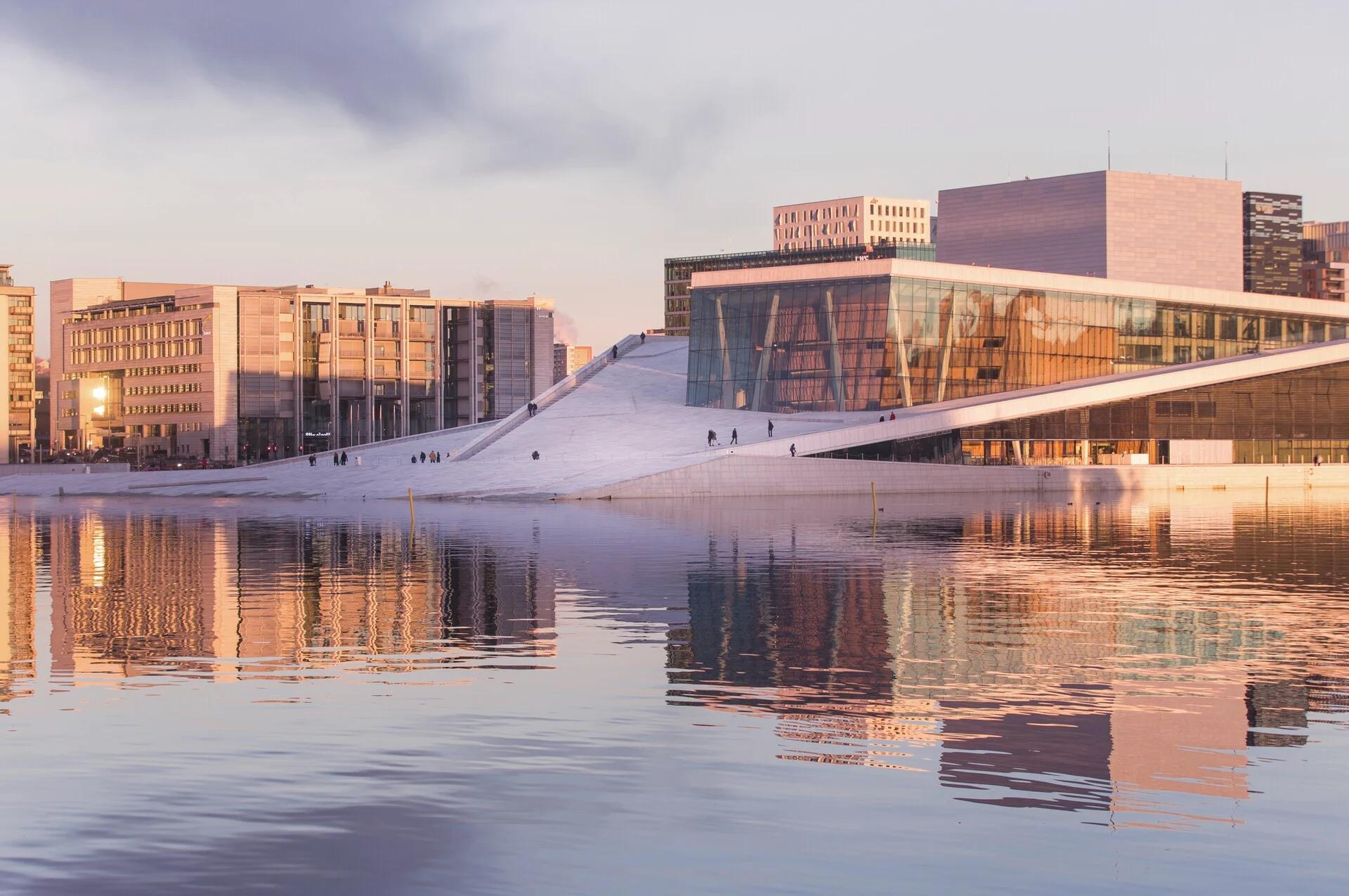 Oslo Opera House is an icon of the Norwegian capital