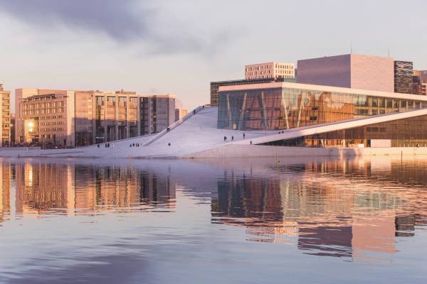 Oslo Opera House is an icon of the Norwegian capital