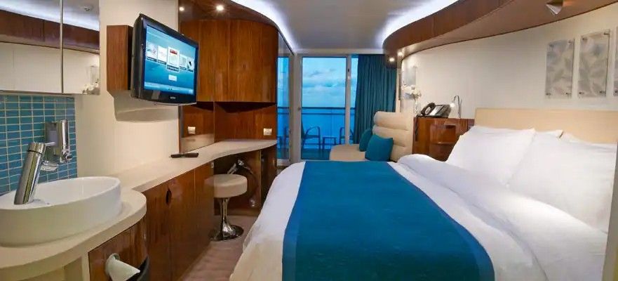 Balcony cabin on Norwegian Epic