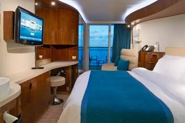 Balcony cabin on Norwegian Epic