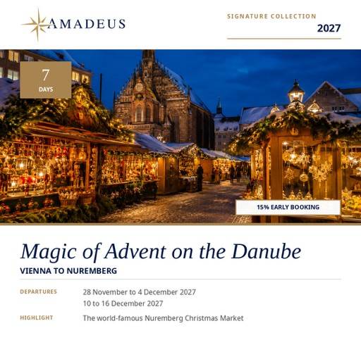 Magic of Advent on the Danube
