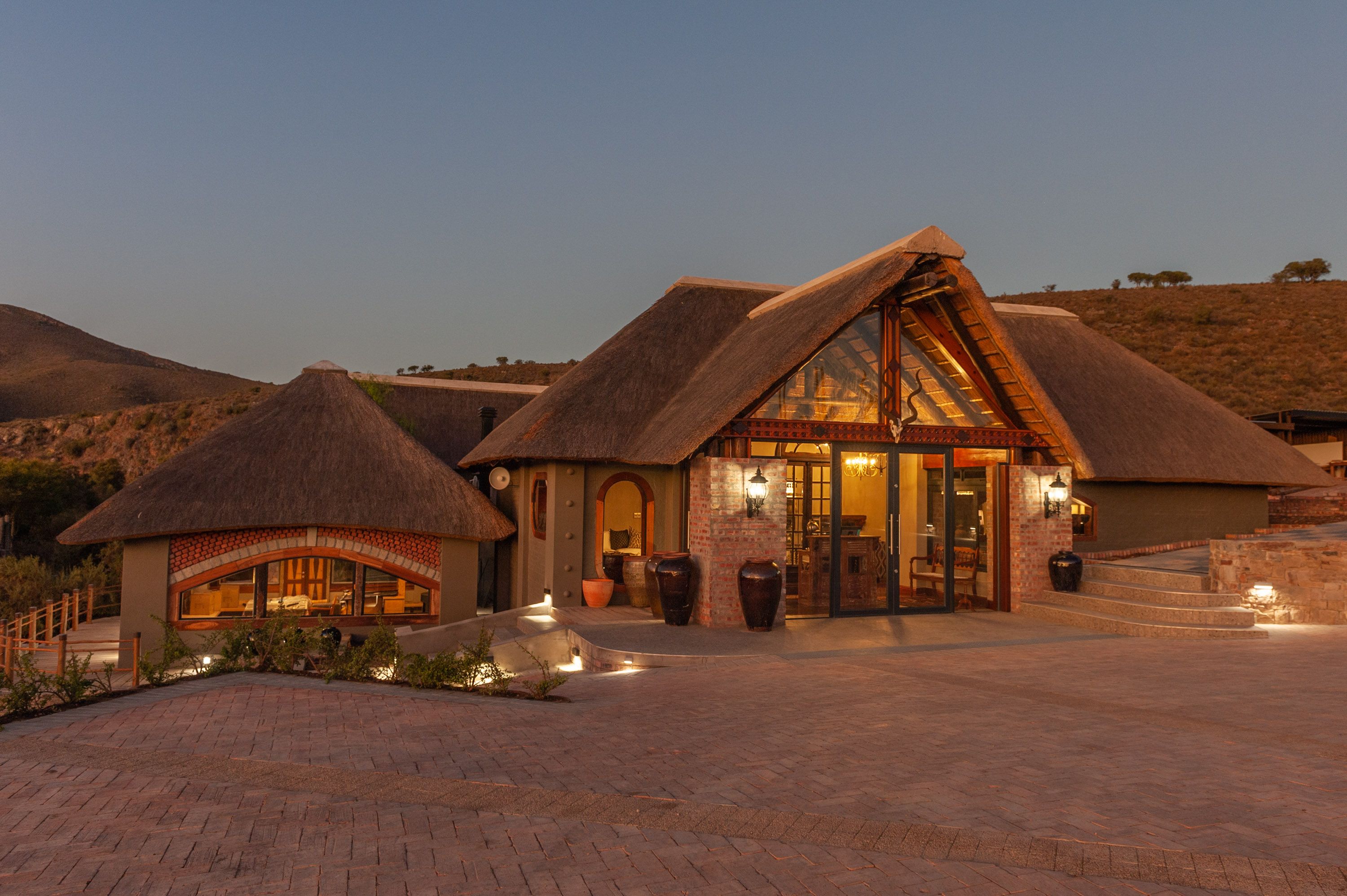 A safari Main Lodge at Mont Eco Private Game Reserve