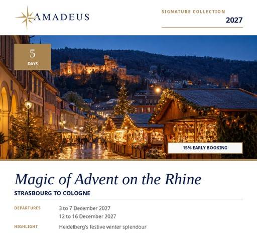 Magic of Advent on the Rhine