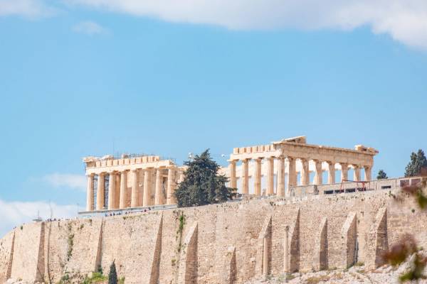 The magnificent Acropolis in Athens Greece.