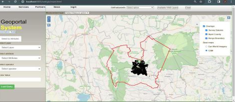 Secure Geoportal for Automated Survey Quality Assurance and Data Management 