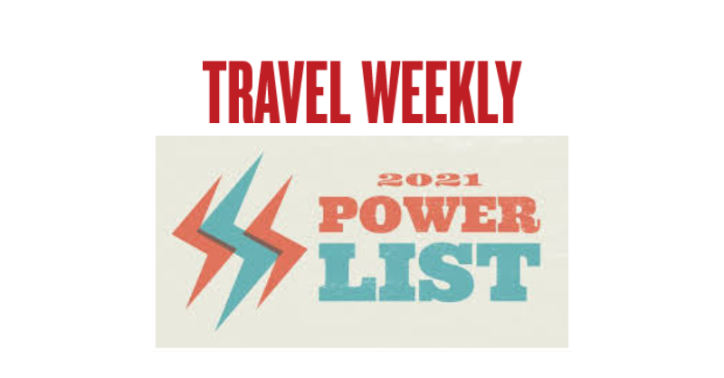 Travel Weekly 2021 Power List Logo