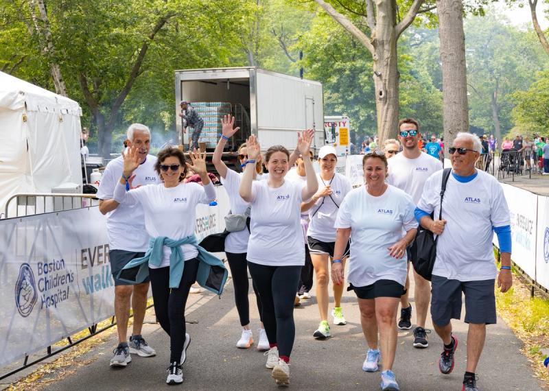 Finish Line at Boston Children's Eversource Walk