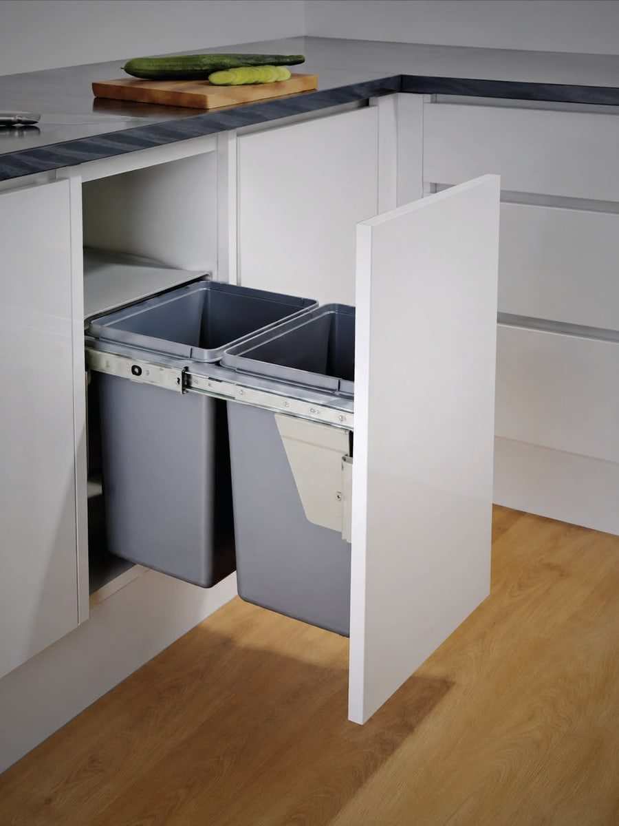 Single Barrel Trash Can
