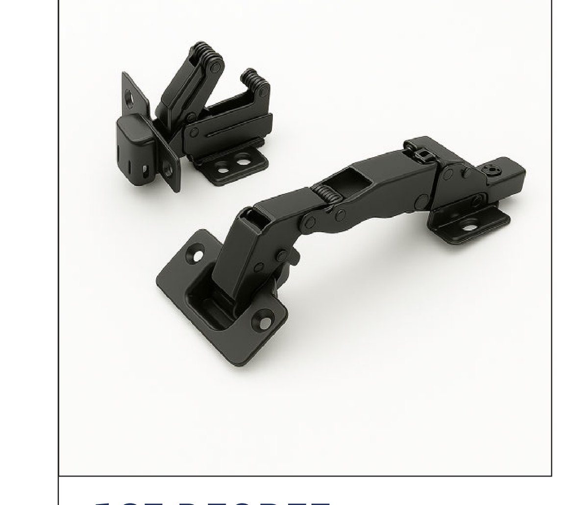 165° soft-close hinge