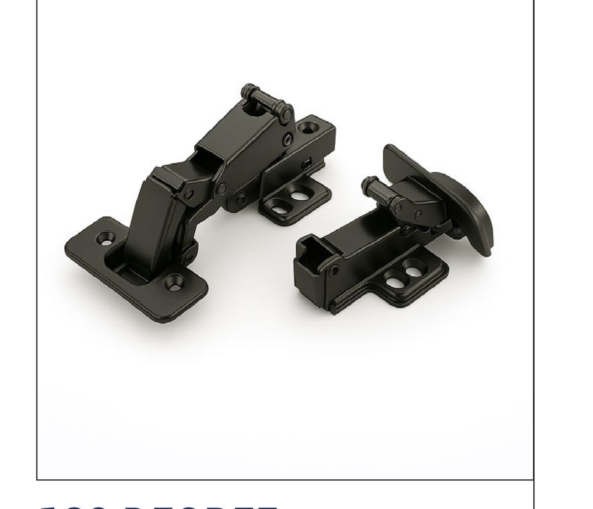 180° soft-close hinge