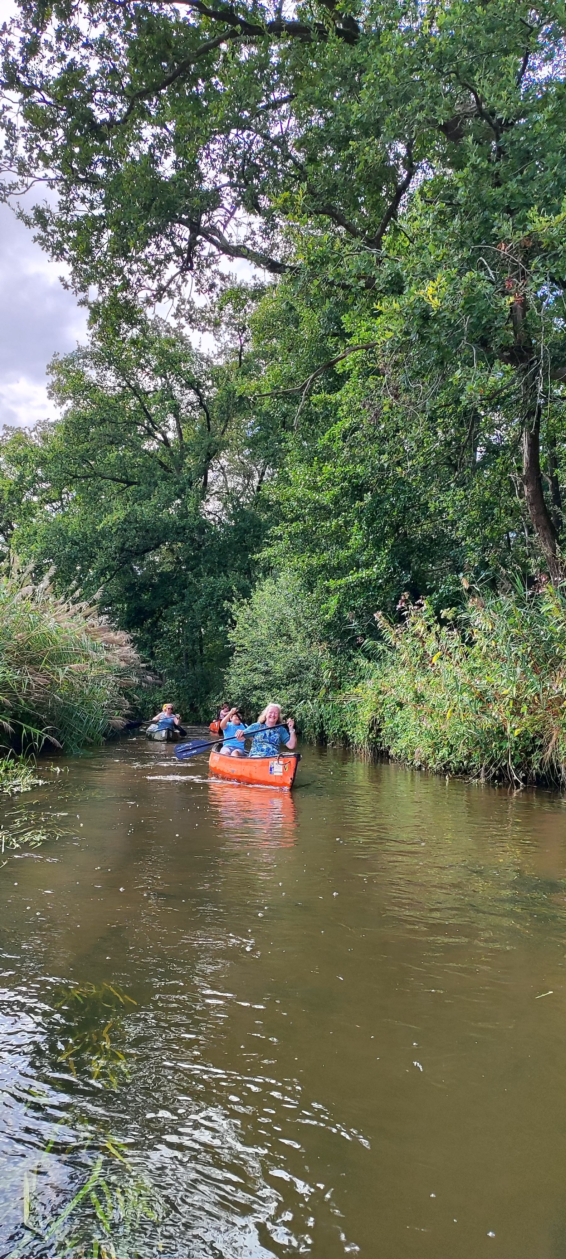 Kanovaren op de Dommel