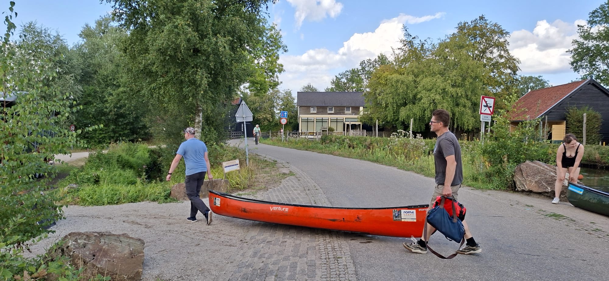 Kanovaren op de Dommel