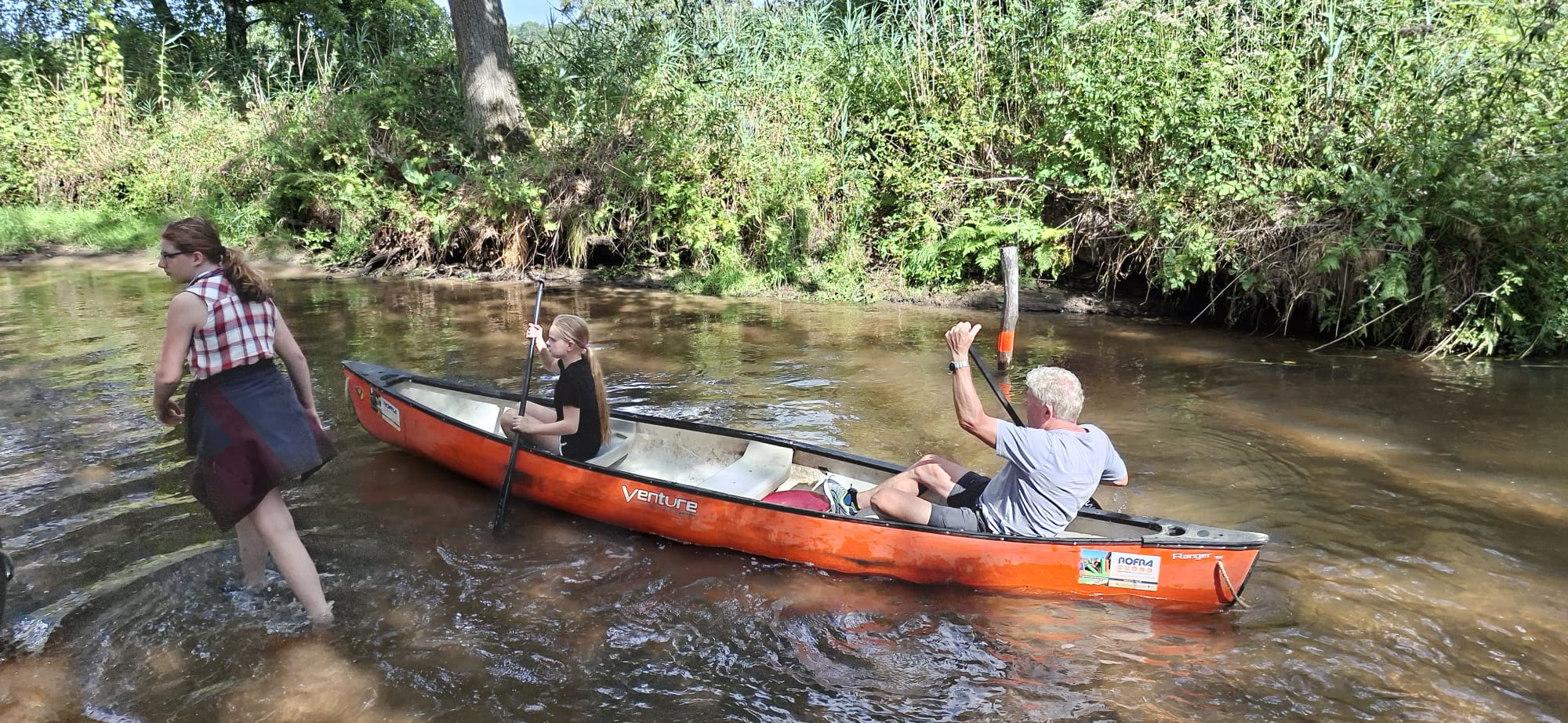 Kanovaren op de Dommel