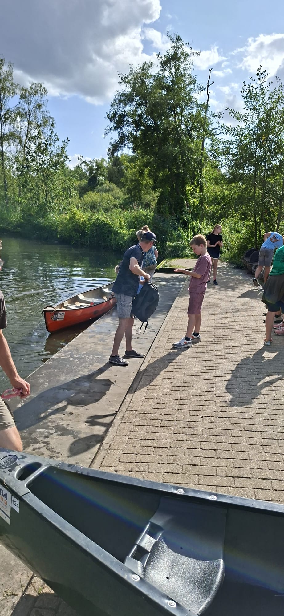 Kanovaren op de Dommel
