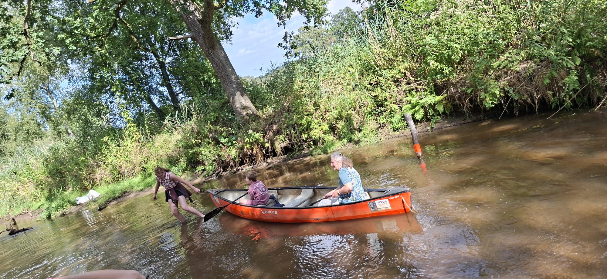 Kanovaren op de Dommel