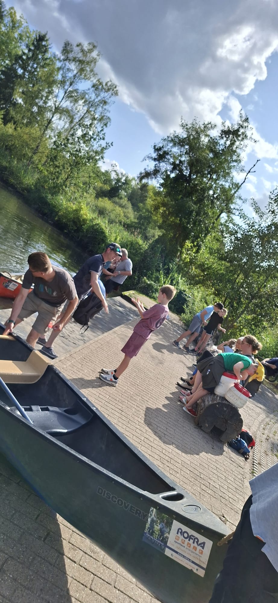 Kanovaren op de Dommel