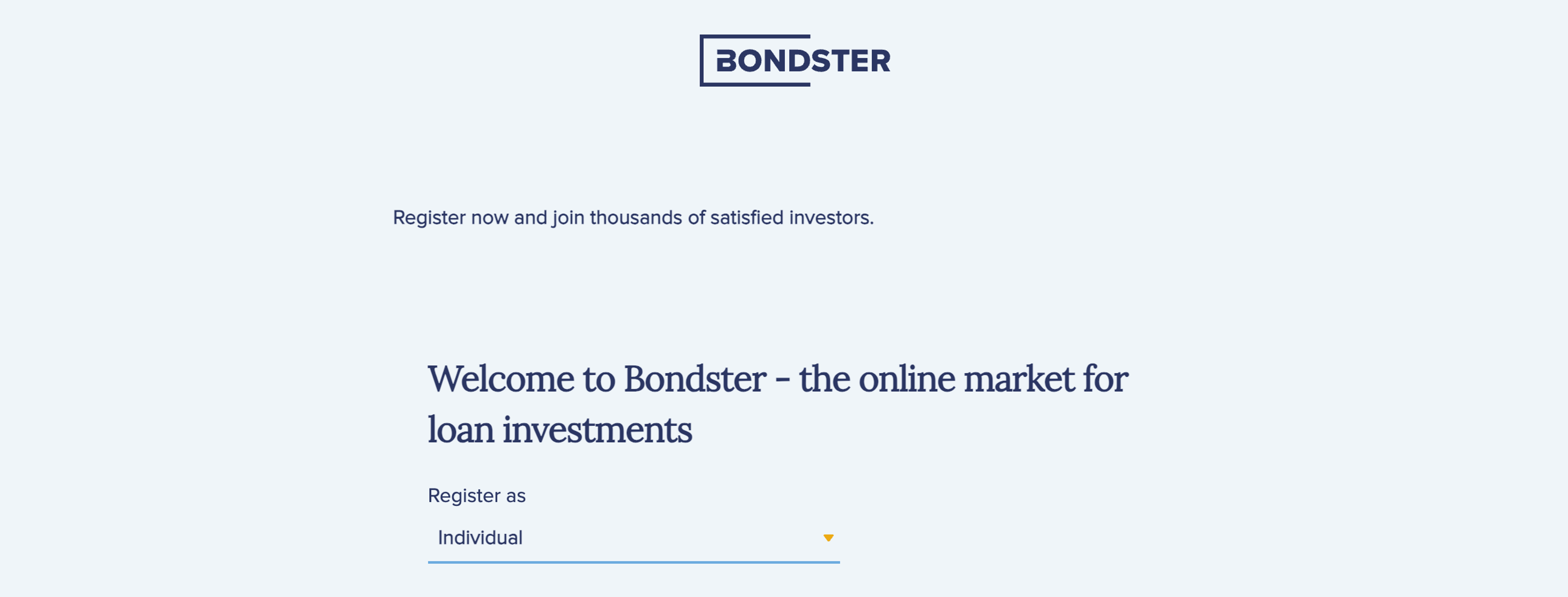 Bondster platform