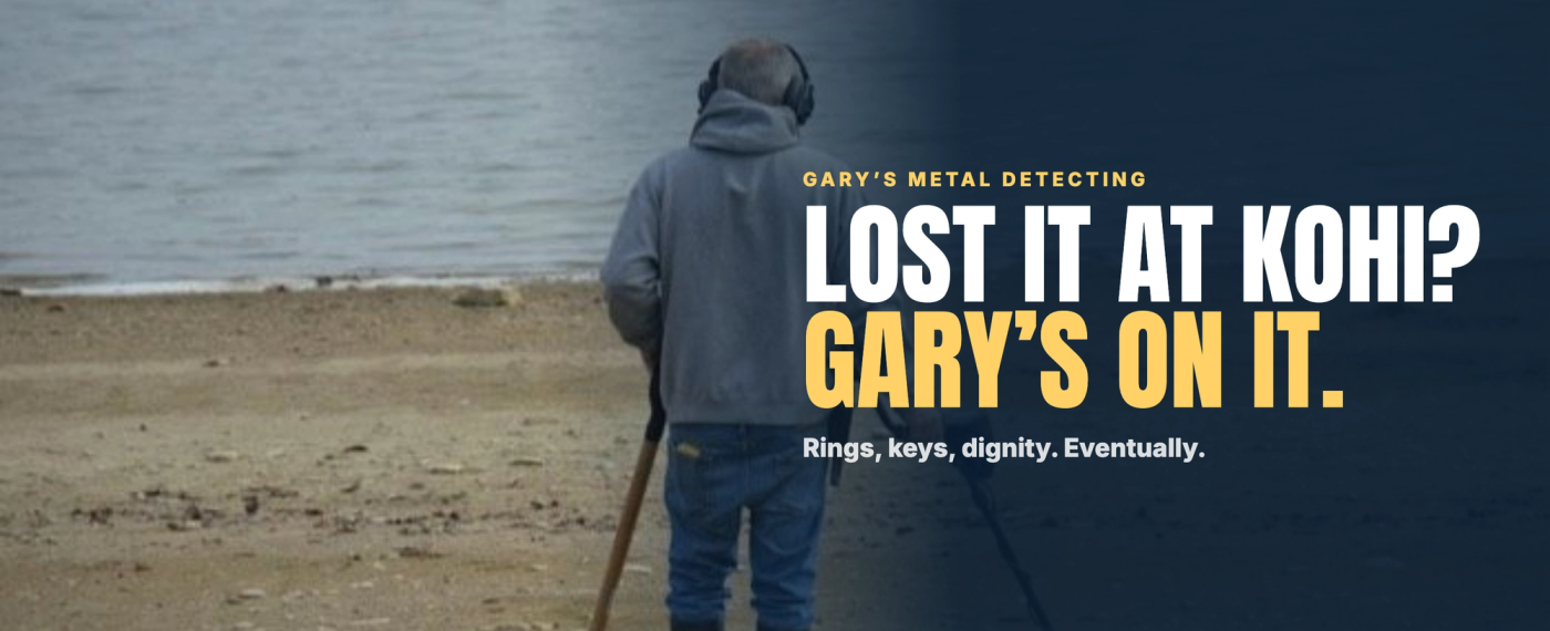 Lost it at Kohi? Gary’s on it.