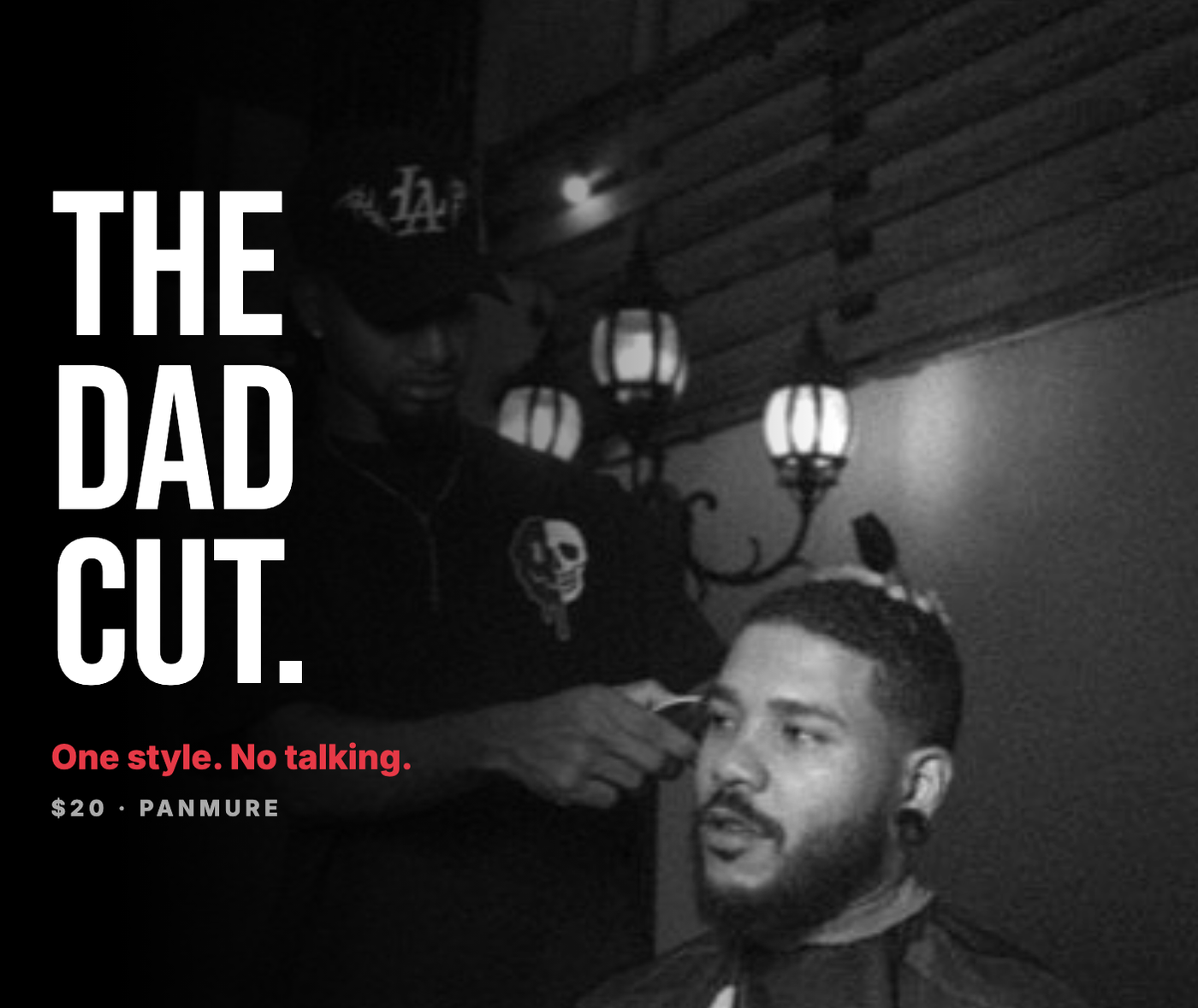 The Dad Cut: one style, no talking.